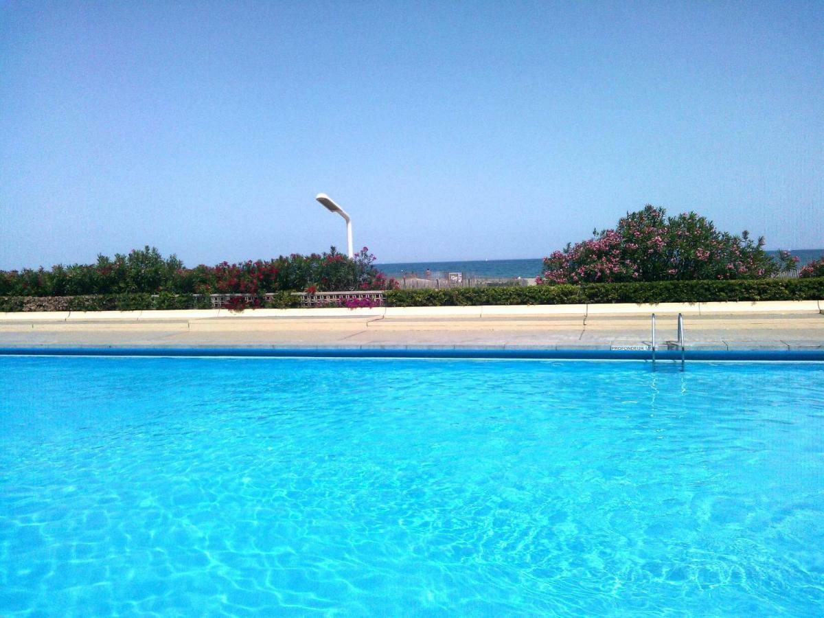 Barcaresa-Ravissant Appartement Piscine Vue Mer Wifi Parking Gratuit Le Barcarès Eksteriør billede